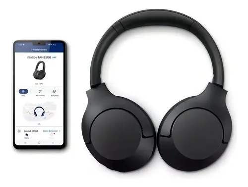 Auriculares Bluetooth Philips TAH8506BK/00 60Hs Autonomía Reducción de Ruido Pro