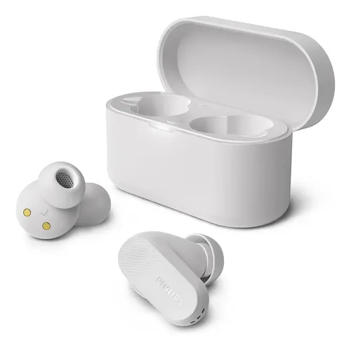 Auriculares Inalámbricos Bluetooth Noise Cancelling Philips TAT3509 True Wireless Blanco
